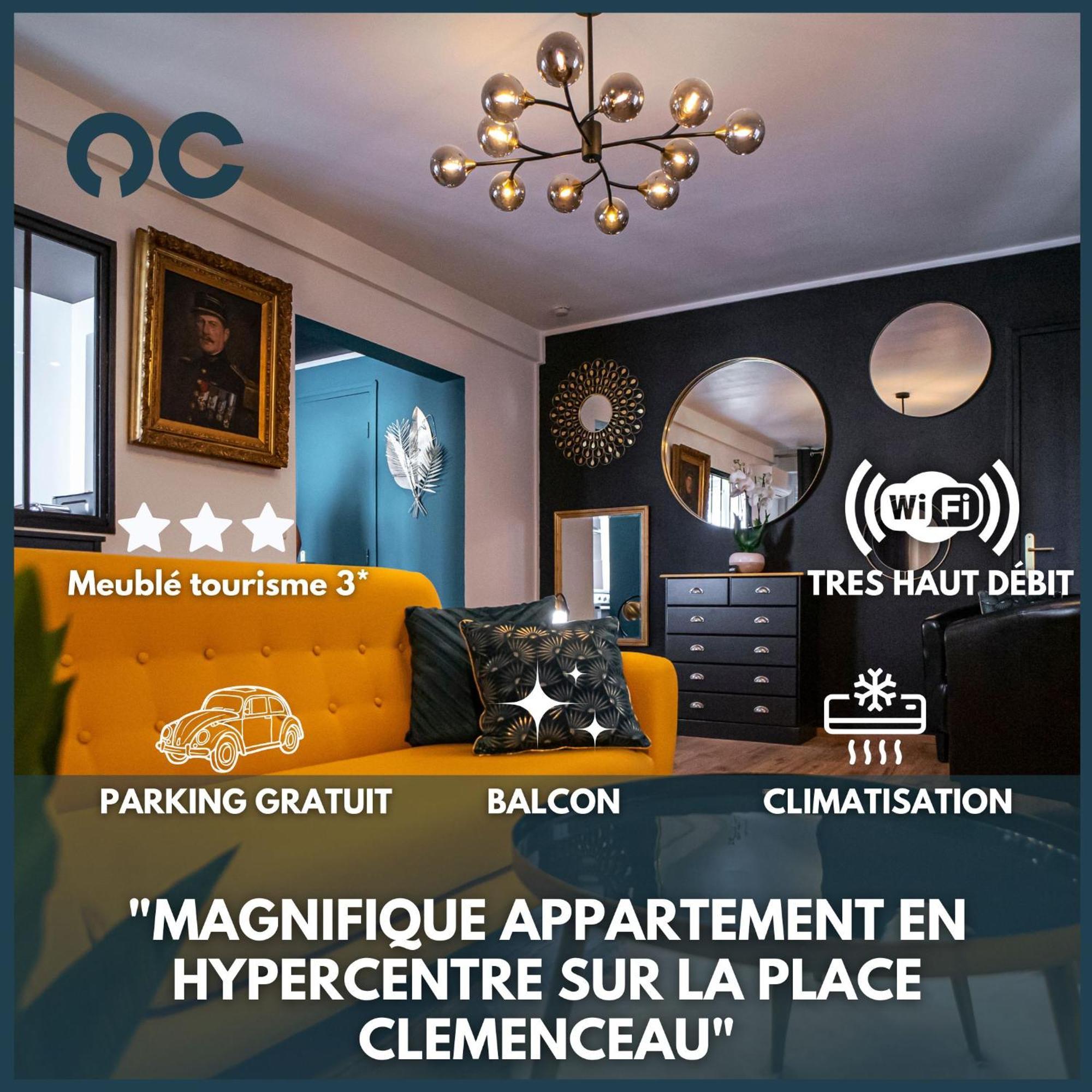 Au Palais Des Pyrenees! Hyper Centre -Clim-Balcon-Parking Gratuit Apartment โป ภายนอก รูปภาพ